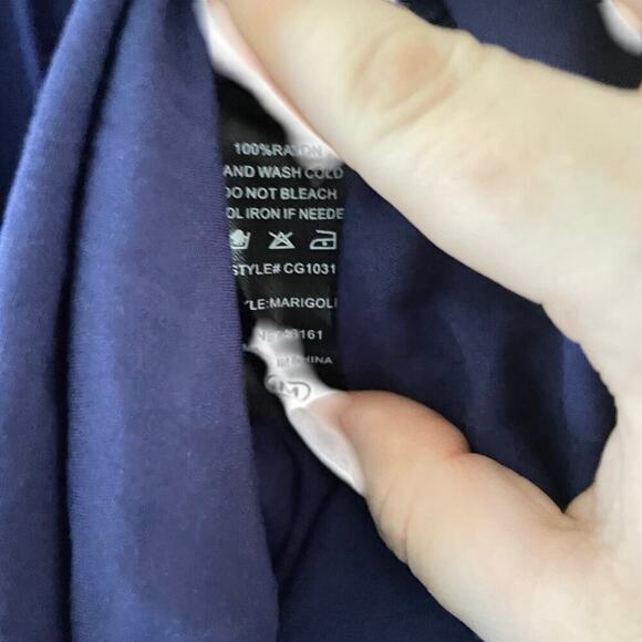 Izzy & Lola Juniors Cap Sleeve V Neck Tunic/Mini Dress - Picture 5 of 5